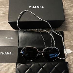 Chanel Pantos Chain Sunglasses
